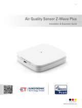 Eurotronic Air Quality SensorZ-Wave Plus User guide