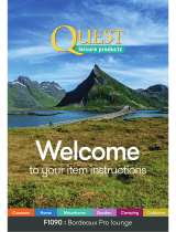 Quest Leisure Products Quest Elite Bordeaux Pro F1091 Full Instruction Manual