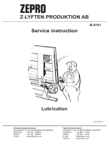 Zepro Slide system Service Instruction