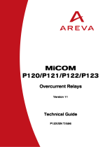 Areva MiCom P123 Technical Manual