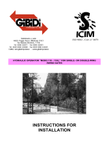 GiBiDi MODO 110 Instructions For Installation Manual