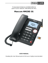 Maxcom MM29D 3G User manual