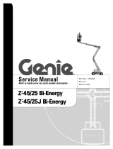 Genie Z45/25J Bi-Energy User manual