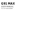 Blu G91 MAX Owner's manual