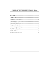 Biostar P4M900-M7 SE Bios Setup Manual