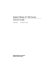 Digital Equipment HiNote VP 500 Series User manual