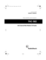 Radio Shack CT-502 Owner's manual