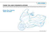 Vectrix VX-1 Electrische Owner's manual