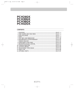 Mitsubishi Electric PCH24GK User manual