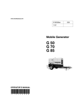 Wacker Neuson G70 User manual