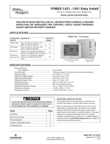 Emerson 1F98EZ-1441 User manual