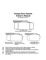 Chamberlain 437 Owner's manual