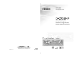 Clarion DXZ735MP User manual