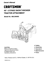 Craftsman 486248460 Owner's manual