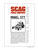 Scag Power Equipment STT-29DF-SS Operating instructions