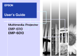 Epson EMP-6010 User manual