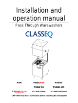 Classeq P500A/RBP Operating instructions