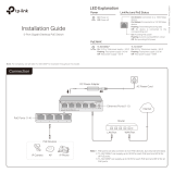 TP-LINK 5-Port Gigabit Desktop PoE Switch Installation guide