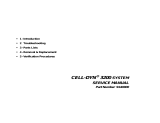 CELL-DYN 3200 User manual