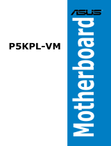 Asus P5KPL-VM User manual