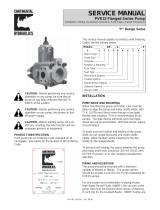 Continental Hydraulics PVR15 Flanged User manual