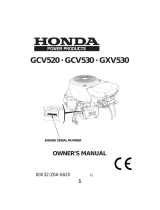 Honda GCV530 Owner's manual