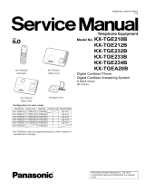 Panasonic KX-TGE212B User manual