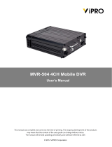 Vipro MVR-504 User manual