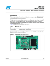 STMicroelectronics STSW-STM32122 User manual