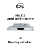 CS DSR 520 Operating Instructions Manual