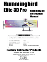 Century Helicopter Products Hummingbird Elite 3D Pro Assembly And Instruction Manual