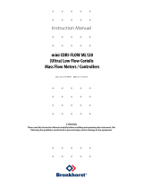 BRONKHORST mini CORI-FLOW ML120 User manual