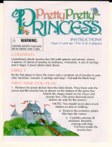 Pretty Pretty Princess Game Operating instructions