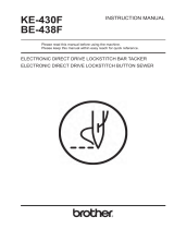 Brother BE-438F User manual
