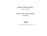 Vantage Hearth truckall Operation And Service Manual