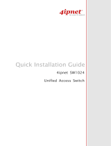 4IPNET Sw1024 Quick Installation Manual