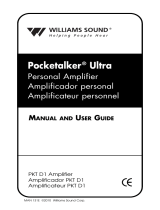 Williams Sound POCKETALKER ULTRA User guide