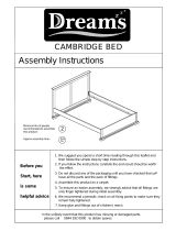 DREAMS CAMBRIDGE BED Assembly Instructions Manual
