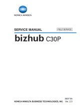 Konica Minolta BIZHUB C30P User manual