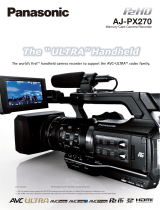 Panasonic AJ-PX270 User manual