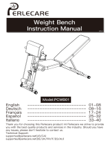 PERLECARE Weight Bench User manual