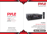 Pyle 300 Watt Stero Receiver User manual