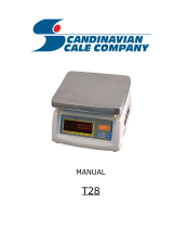 Scandinavian Scale Company T28 User manual