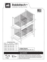 KW Cages Rabbitech 5510 Assembly Instructions Manual
