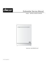 Dacor DDW24S User manual
