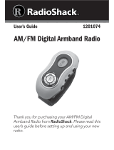 Radio Shack 1201074 User manual