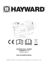 Hayward POWER-FLO II SP8115XE221 Owner's manual