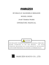 Maruzen DH205 Operating instructions