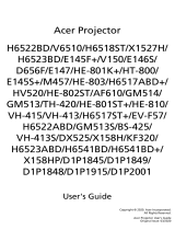 Acer H6536BD User manual