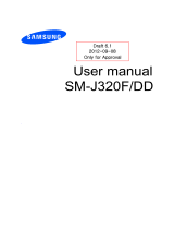 Samsung Electronics A3LSMJ320FN User manual